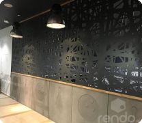 panel azurowy kregielnia