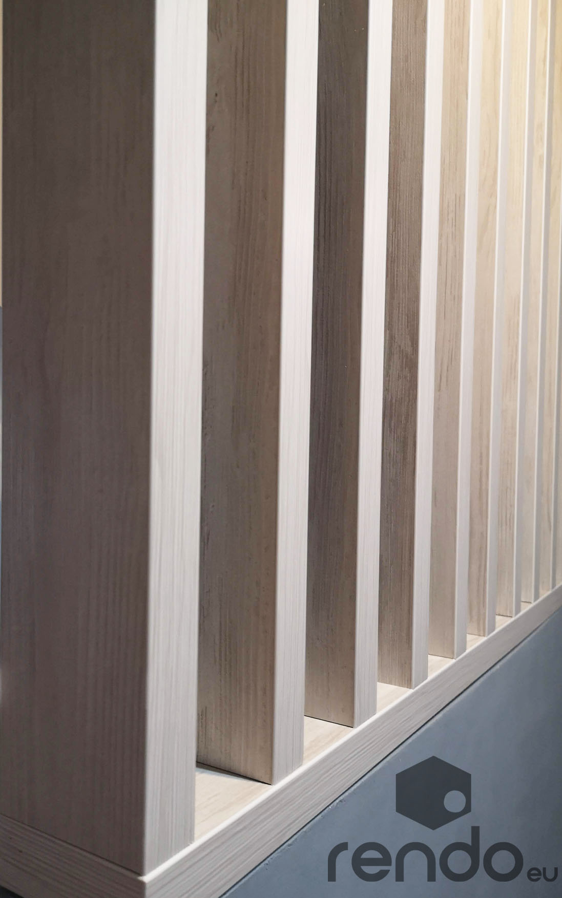 lamelki sciana panel azurowy slatted wall4